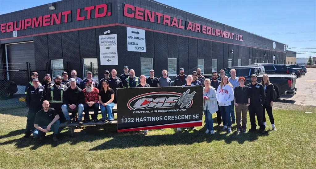Central Air Equipment team