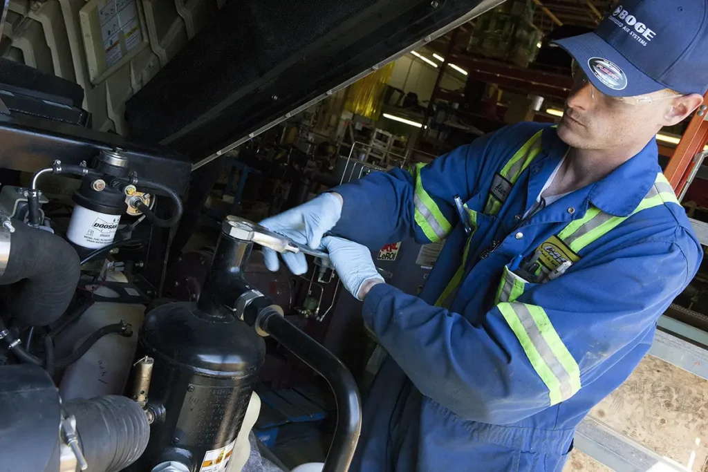 VMAC underhood air compressor repair
