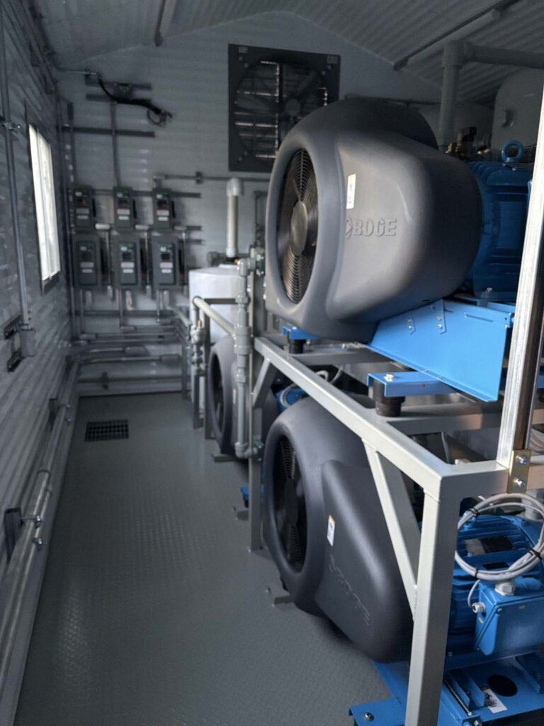Dual-Pressure Instrument Air System with Booster Compressors